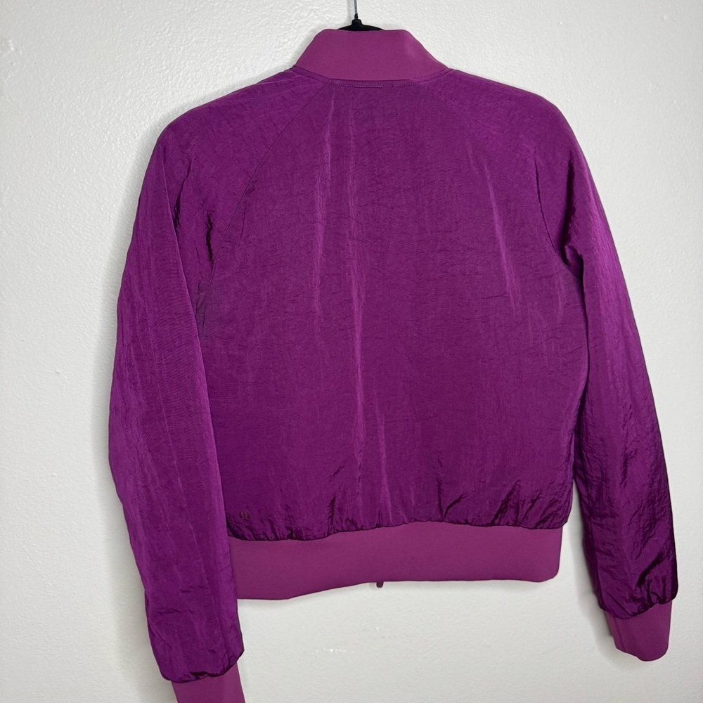 Lululemon Non-Stop Bomber Jacket *Reversible Marvel Purple Color - Picture 10 of 15